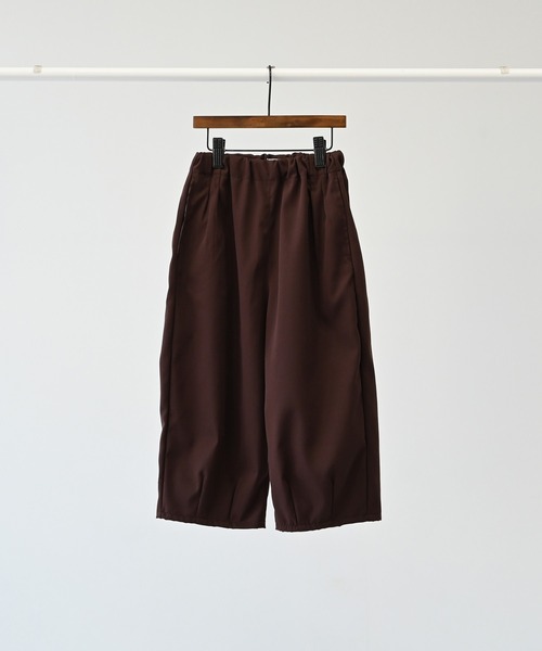 undeny.（アンディニ－）の「undeny/アンディニー タックバレルパンツ（その他パンツ・キッズ・ブラック/チャコールグレー/ブラウン/ベージュ・M/L/XL）」の13枚目の写真