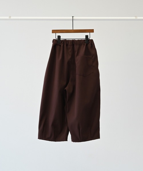 undeny.（アンディニ－）の「undeny/アンディニー タックバレルパンツ（その他パンツ・キッズ・ブラック/チャコールグレー/ブラウン/ベージュ・M/L/XL）」の16枚目の写真