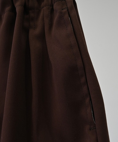 undeny.（アンディニ－）の「undeny/アンディニー タックバレルパンツ（その他パンツ・キッズ・ブラック/チャコールグレー/ブラウン/ベージュ・M/L/XL）」の18枚目の写真