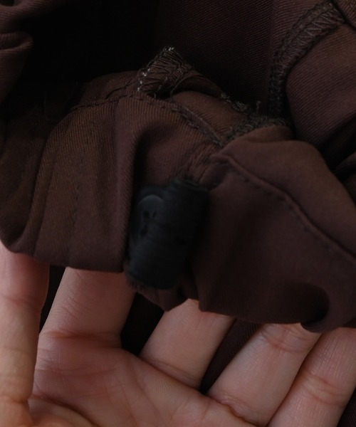 undeny.（アンディニ－）の「undeny/アンディニー タックバレルパンツ（その他パンツ・キッズ・ブラック/チャコールグレー/ブラウン/ベージュ・M/L/XL）」の20枚目の写真