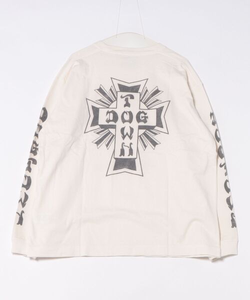 DOGTOWN（ドッグタウン）の「DOGTOWN/ドッグタウン 長袖Tシャツ/ロンT バックプリント 254DT1LT006（Tシャツ/カットソー・メンズ・アイボリー/ブラック・M/L/XL）」の13枚目の写真