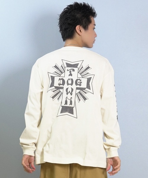 DOGTOWN/ドッグタウン 長袖Tシャツ/ロンT バックプリント 254DT1LT006