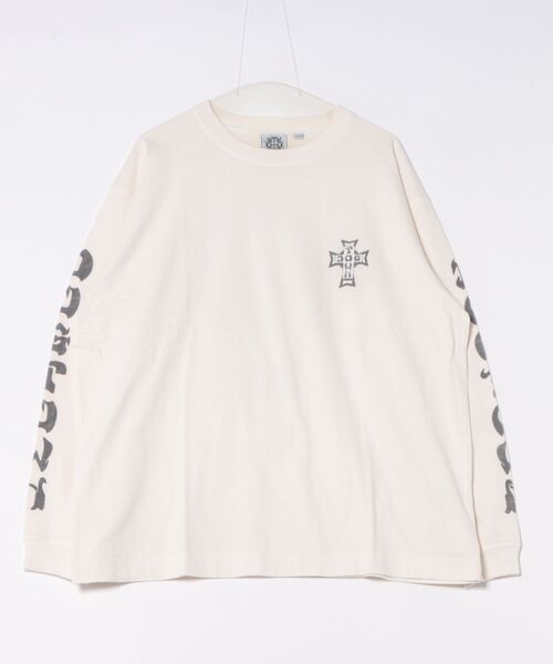 DOGTOWN（ドッグタウン）の「DOGTOWN/ドッグタウン 長袖Tシャツ/ロンT バックプリント 254DT1LT006（Tシャツ/カットソー・メンズ・アイボリー/ブラック・M/L/XL）」の16枚目の写真