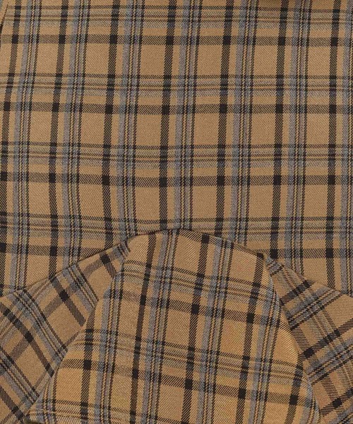 mysty woman（ミスティウーマン）の「フリルチェックティアードスカート 582498（スカート・レディース・ベージュ系その他/ブラウン系その他・FREE）」の20枚目の写真