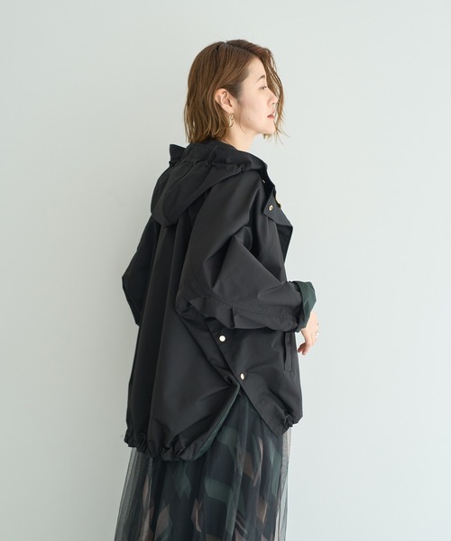 YECCA VECCA（イェッカヴェッカ）の「【撥水】マウンテンパーカー（マウンテンパーカー・レディース・カーキ/ブラック・FREE）」の5枚目の写真