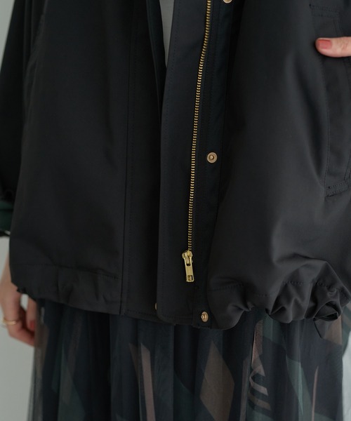 YECCA VECCA（イェッカヴェッカ）の「【撥水】マウンテンパーカー（マウンテンパーカー・レディース・カーキ/ブラック・FREE）」の9枚目の写真