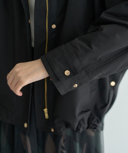 YECCA VECCA（イェッカヴェッカ）の「【撥水】マウンテンパーカー（マウンテンパーカー・レディース・カーキ/ブラック・FREE）」の13枚目の写真