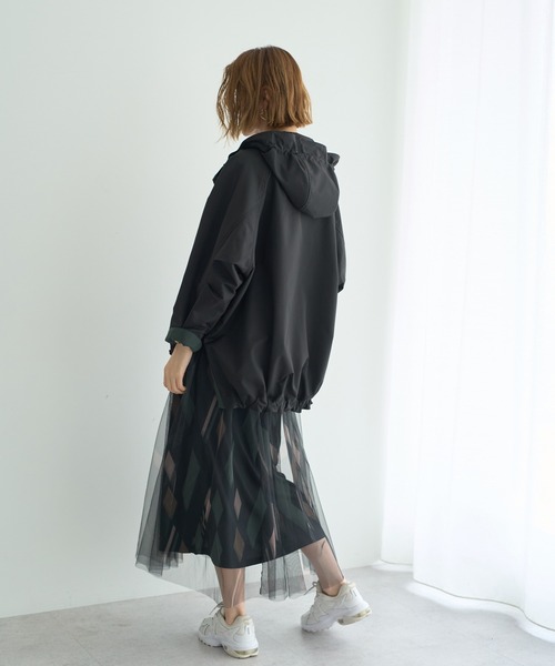 YECCA VECCA（イェッカヴェッカ）の「【撥水】マウンテンパーカー（マウンテンパーカー・レディース・カーキ/ブラック・FREE）」の17枚目の写真