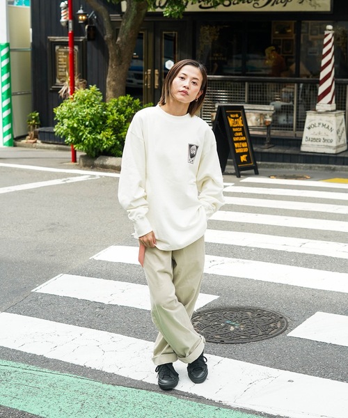 RVCA(ルーカ)の「RVCA メンズ BLINDER LT ロンT 【2025年秋冬モデル】/ルーカバックプリント長袖ロンT(Tシャツ/カットソー・メンズ・オフホワイト/ブラック/ブルー系その他/ベージュ・SMALL/MEDIUM/LARGE/X-LARGE)」の20枚目の写真