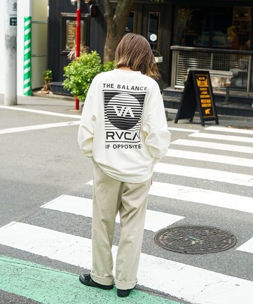 RVCA(ルーカ)の「RVCA メンズ BLINDER LT ロンT 【2025年秋冬モデル】/ルーカバックプリント長袖ロンT(Tシャツ/カットソー・メンズ・オフホワイト/ブラック/ブルー系その他/ベージュ・SMALL/MEDIUM/LARGE/X-LARGE)」の21枚目の写真