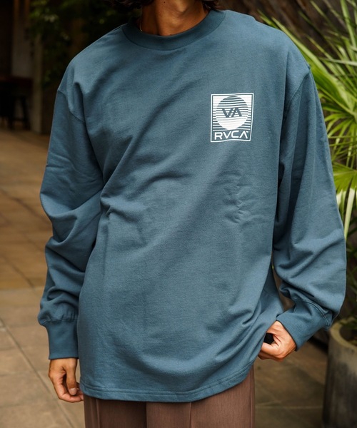 RVCA(ルーカ)の「RVCA メンズ BLINDER LT ロンT 【2025年秋冬モデル】/ルーカバックプリント長袖ロンT(Tシャツ/カットソー・メンズ・オフホワイト/ブラック/ブルー系その他/ベージュ・SMALL/MEDIUM/LARGE/X-LARGE)」の18枚目の写真