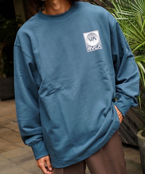 RVCA(ルーカ)の「RVCA メンズ BLINDER LT ロンT 【2025年秋冬モデル】/ルーカバックプリント長袖ロンT(Tシャツ/カットソー・メンズ・オフホワイト/ブラック/ブルー系その他/ベージュ・SMALL/MEDIUM/LARGE/X-LARGE)」の19枚目の写真