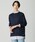 J.PRESS Ladies�iJ.�v���X ���f�B�X�j�́uWORETED WOOL BLEND �N���[�l�b�N �j�b�g�i�j�b�g/�Z�[�^�[�j�v�b�l�C�r�[�n