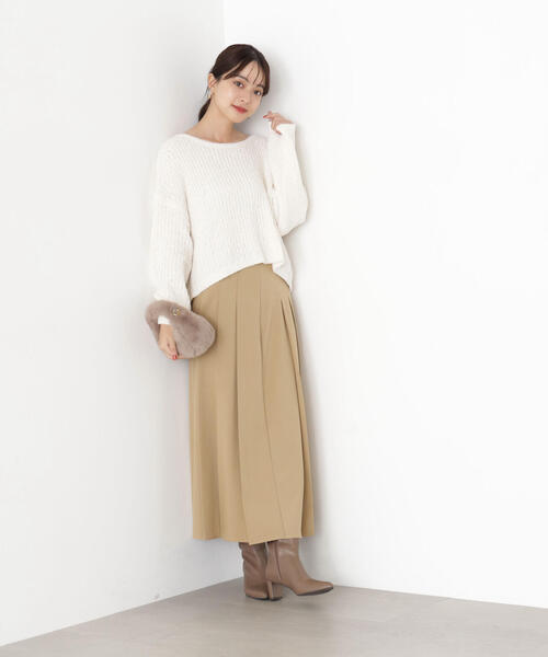 PROPORTION BODY DRESSING（プロポーションボディドレッシング）の「フィルムモール短丈ニット / 1215270920（ニット/セーター・レディース・ベージュ/ピンク/ホワイト系その他・FREE）」の13枚目の写真