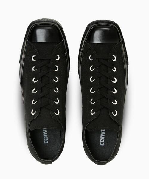 CONVERSE（コンバース）の「CONVERSE/コンバース/ALL STAR SQUARETOE OX/オールスター スクエアトウ OX（スニーカー・レディース・ブラック/ブラック系その他・4/6.5/5/5.5/4.5/8/9/8.5/7/7.5）」の8枚目の写真