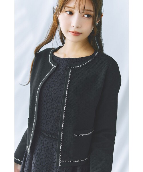 ジャケット　ボレロ　TOCCA TOCCA｜【洗える】SCALLOP ボレロ | Rakuten Fashion(楽天