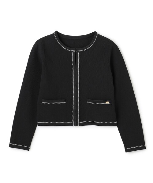 セール】NIGHT GROOVE ニットジャケット（カーディガン/ボレロ