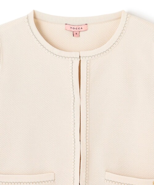 NIGHT GROOVE ニットジャケット（カーディガン/ボレロ）｜TOCCA