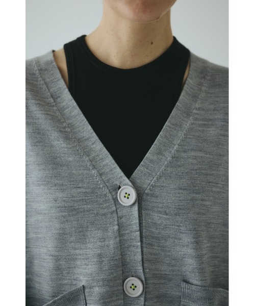 HeRIN.CYE(ヘリンドットサイ)の「Bicolor knit cardigan バイカラーニットカーディガン(カーディガン/ボレロ・レディース・ピンク系その他/ブルー系その他3/グレー系その他・FREE)」の19枚目の写真
