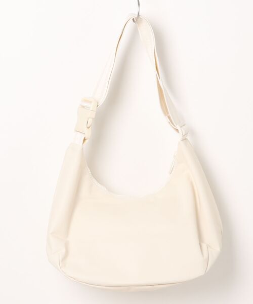 HUNTER(ハンター)の「HUNTER/ハンター ショルダーバッグ NYLON MIDI HOBO ナイロンミディアムホーボー 撥水 UBS5555KBM(ショルダーバッグ・レディース・ホワイト・FREE)」の2枚目の写真