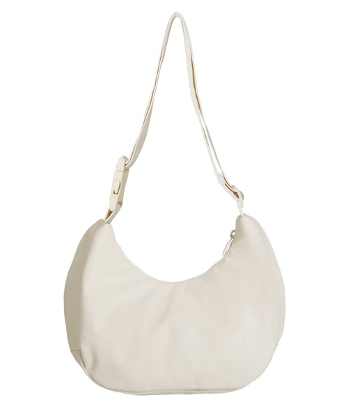 HUNTER(ハンター)の「HUNTER/ハンター ショルダーバッグ NYLON MIDI HOBO ナイロンミディアムホーボー 撥水 UBS5555KBM(ショルダーバッグ・レディース・ホワイト・FREE)」の6枚目の写真