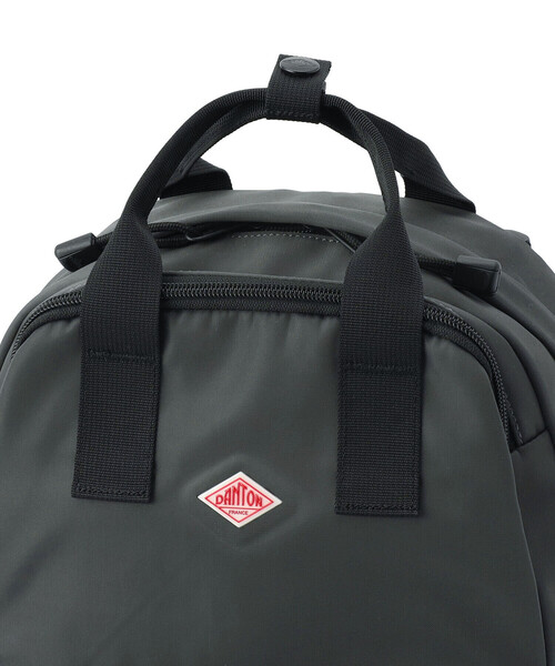DANTON（ダントン）の「KIDS' POLYESTER TWILL BACKPACK〈PEUPLIERS 12〉（バックパック/リュック・キッズ・ブラウン系その他/グレー/ブラック・-）」の6枚目の写真
