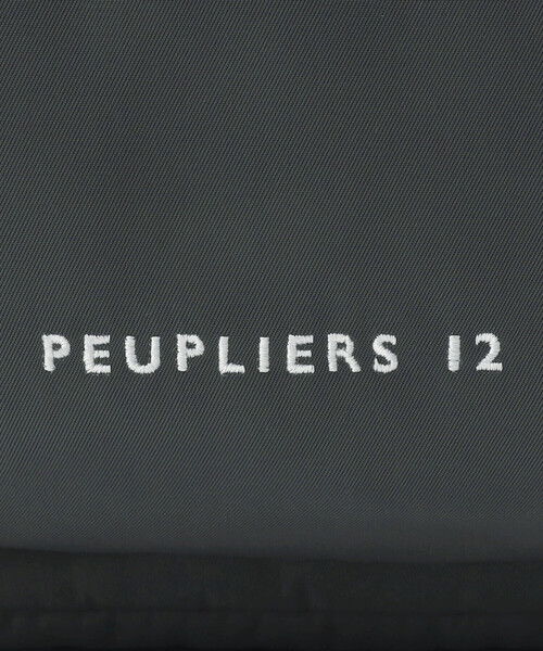 DANTON（ダントン）の「KIDS' POLYESTER TWILL BACKPACK〈PEUPLIERS 12〉（バックパック/リュック・キッズ・ブラウン系その他/グレー/ブラック・-）」の8枚目の写真