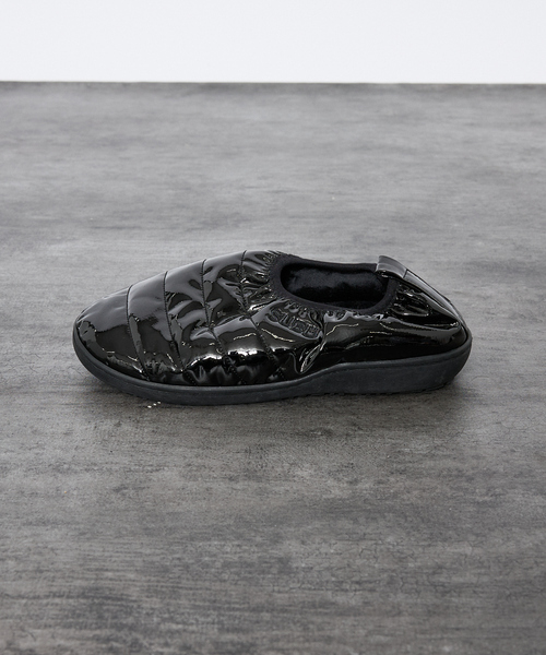 SUBU(スブ)の「【SUBU/スブ】SB041 VAMP ENAMEL / エナメル ダウンサンダル / 冬用シューズ(スリッポン・メンズ・ブラック系その他・1/2/3)」の6枚目の写真