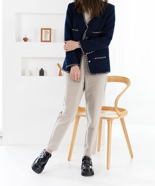 attagirl（アタガール）の「厚底ダブルストラップローファー（ローファー・レディース・ブラック/シルバー/ブラック系その他・LL/3L/S/M/L）」の9枚目の写真