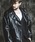 NO ID.�i�m�[�A�C�f�B�j�́u�yNO ID.�zSynthetic Leather Big Riders Jacket / �V���Z�e�B�b�N ���U�[ �r�b�O ���C�_�[�X �W���P�b�g�i���C�_�[�X�W���P�b�g�j�v�b�u���b�N