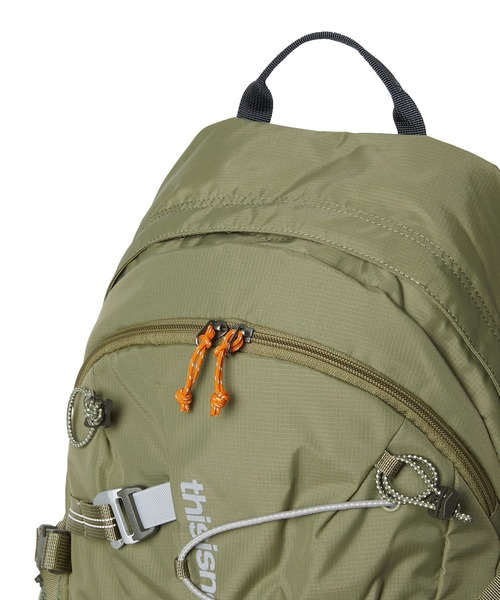 thisisneverthat（ディスイズネバーザット）の「（FW25）SP-Logo Field Backpack 28（バックパック/リュック・メンズ・オリーブ・FREE）」の3枚目の写真