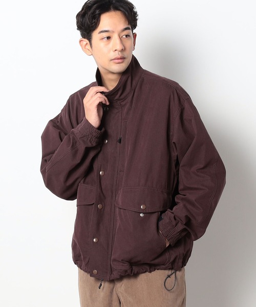 BROOKLYN OVERALL（ブルックリンオーバーオール）の「BROOKLYN OVERALL＜ブルックリンオーバーオール＞TCダックスタンドブルゾン（ブルゾン・メンズ・ダークブラウン/ブラック・LARGE/MEDIUM）」の15枚目の写真