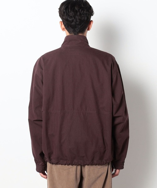 BROOKLYN OVERALL（ブルックリンオーバーオール）の「BROOKLYN OVERALL＜ブルックリンオーバーオール＞TCダックスタンドブルゾン（ブルゾン・メンズ・ダークブラウン/ブラック・LARGE/MEDIUM）」の9枚目の写真