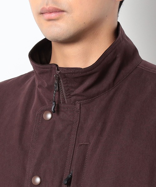 BROOKLYN OVERALL（ブルックリンオーバーオール）の「BROOKLYN OVERALL＜ブルックリンオーバーオール＞TCダックスタンドブルゾン（ブルゾン・メンズ・ダークブラウン/ブラック・LARGE/MEDIUM）」の11枚目の写真