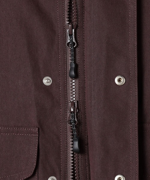 BROOKLYN OVERALL（ブルックリンオーバーオール）の「BROOKLYN OVERALL＜ブルックリンオーバーオール＞TCダックスタンドブルゾン（ブルゾン・メンズ・ダークブラウン/ブラック・LARGE/MEDIUM）」の16枚目の写真