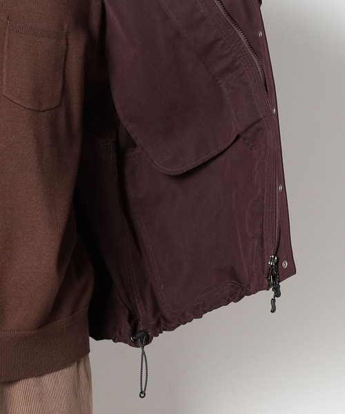 BROOKLYN OVERALL（ブルックリンオーバーオール）の「BROOKLYN OVERALL＜ブルックリンオーバーオール＞TCダックスタンドブルゾン（ブルゾン・メンズ・ダークブラウン/ブラック・LARGE/MEDIUM）」の13枚目の写真