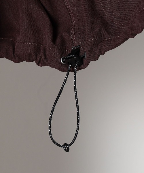 BROOKLYN OVERALL（ブルックリンオーバーオール）の「BROOKLYN OVERALL＜ブルックリンオーバーオール＞TCダックスタンドブルゾン（ブルゾン・メンズ・ダークブラウン/ブラック・LARGE/MEDIUM）」の14枚目の写真