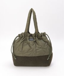 LBC | スターキルトボア巾着トートバッグ(ショルダーバッグ)