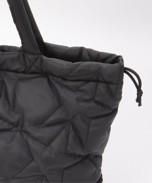 LBC（エルビーシー）の「スターキルトボア巾着トートバッグ（ショルダーバッグ・レディース・ブラック/カーキ・FREE）」の10枚目の写真