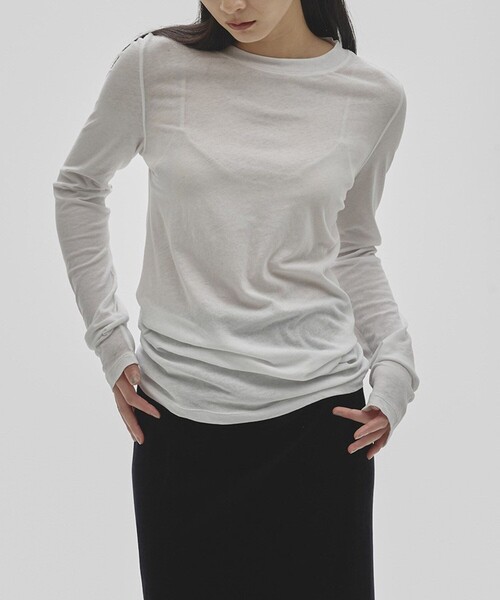 2025秋冬 ファッション 美品 TODAYFUL Border Ringer Tee