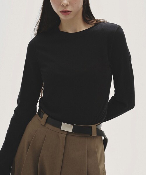 TODAYFUL/トゥデイフル】Highgauge Long T-shirts/ハイゲージロングT