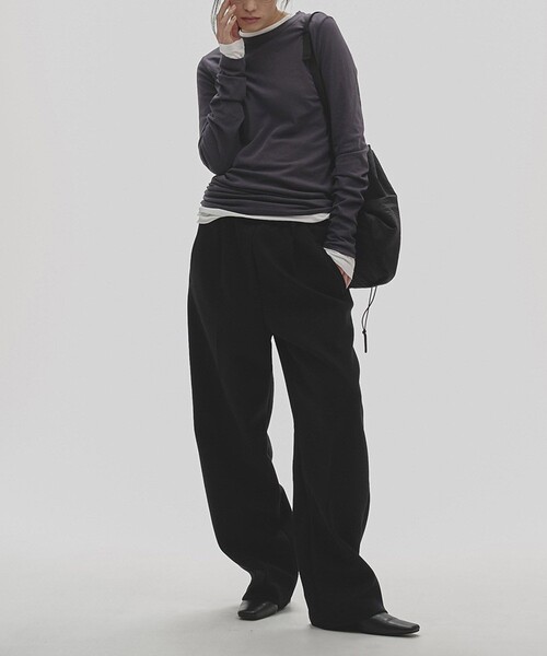 TODAYFUL/トゥデイフル】Highgauge Long T-shirts/ハイゲージロングT