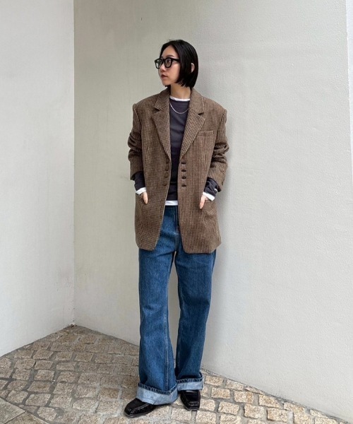 TODAYFUL/トゥデイフル】Highgauge Long T-shirts/ハイゲージロングT