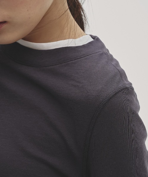 TODAYFUL/トゥデイフル】Highgauge Long T-shirts/ハイゲージロングT