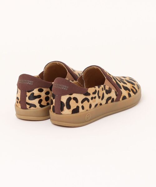 MACKINTOSH PHILOSOPHY（ﾏｯｷﾝﾄｯｼｭ ﾌｨﾛｿﾌｨｰ）の「ヘアカーフスリッポンスニーカー（スニーカー・レディース・ブラウン/ブラック・23.0cm/23.5cm/24.0cm/24.5cm/22.5cm/22.0cm）」の3枚目の写真