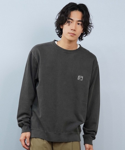 Quiksilver(クイックシルバー)の「QUIKSILVER/クイックシルバー トレーナー/スウェット バックプリント QPO254010(スウェット・メンズ・グレー/ブラック/ベージュ・M/L)」の7枚目の写真