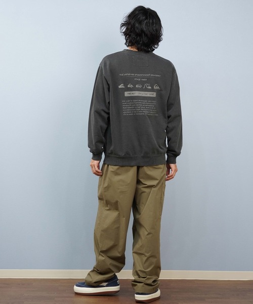 Quiksilver(クイックシルバー)の「QUIKSILVER/クイックシルバー トレーナー/スウェット バックプリント QPO254010(スウェット・メンズ・グレー/ブラック/ベージュ・M/L)」の11枚目の写真
