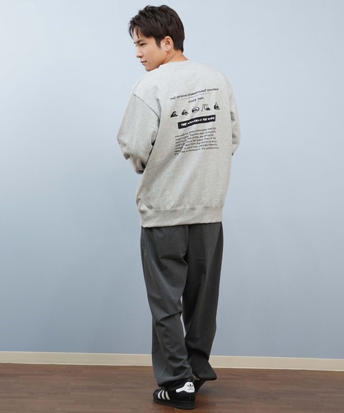 Quiksilver(クイックシルバー)の「QUIKSILVER/クイックシルバー トレーナー/スウェット バックプリント QPO254010(スウェット・メンズ・グレー/ブラック/ベージュ・M/L)」の17枚目の写真