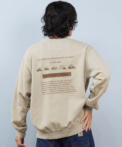 Quiksilver(クイックシルバー)の「QUIKSILVER/クイックシルバー トレーナー/スウェット バックプリント QPO254010(スウェット・メンズ・グレー/ブラック/ベージュ・M/L)」の21枚目の写真