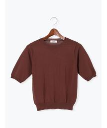 Te chichi TERRASSE | ハーフスリーブニット(ニット/セーター)